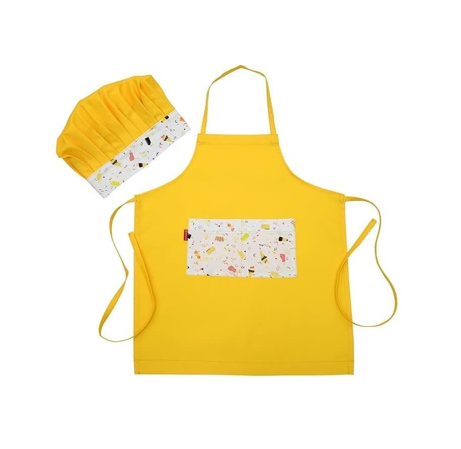 Conjunto cocina infantil amarillo helados - Imagen 1